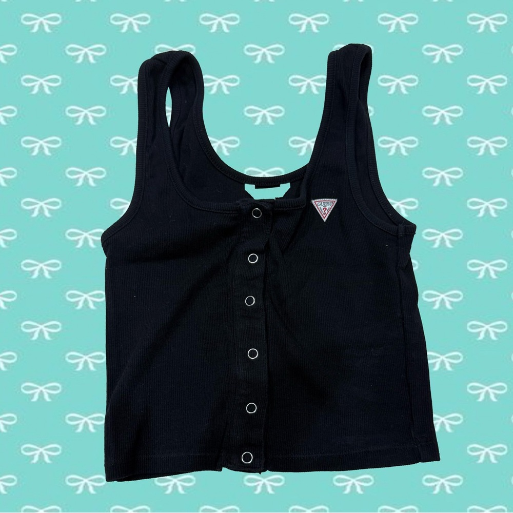 Guess Black Tank Top